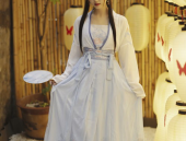 崇礼汉服小姐姐,传统与现代的美丽交融